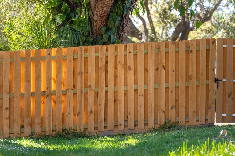 Professional fence installation in Monroe CT