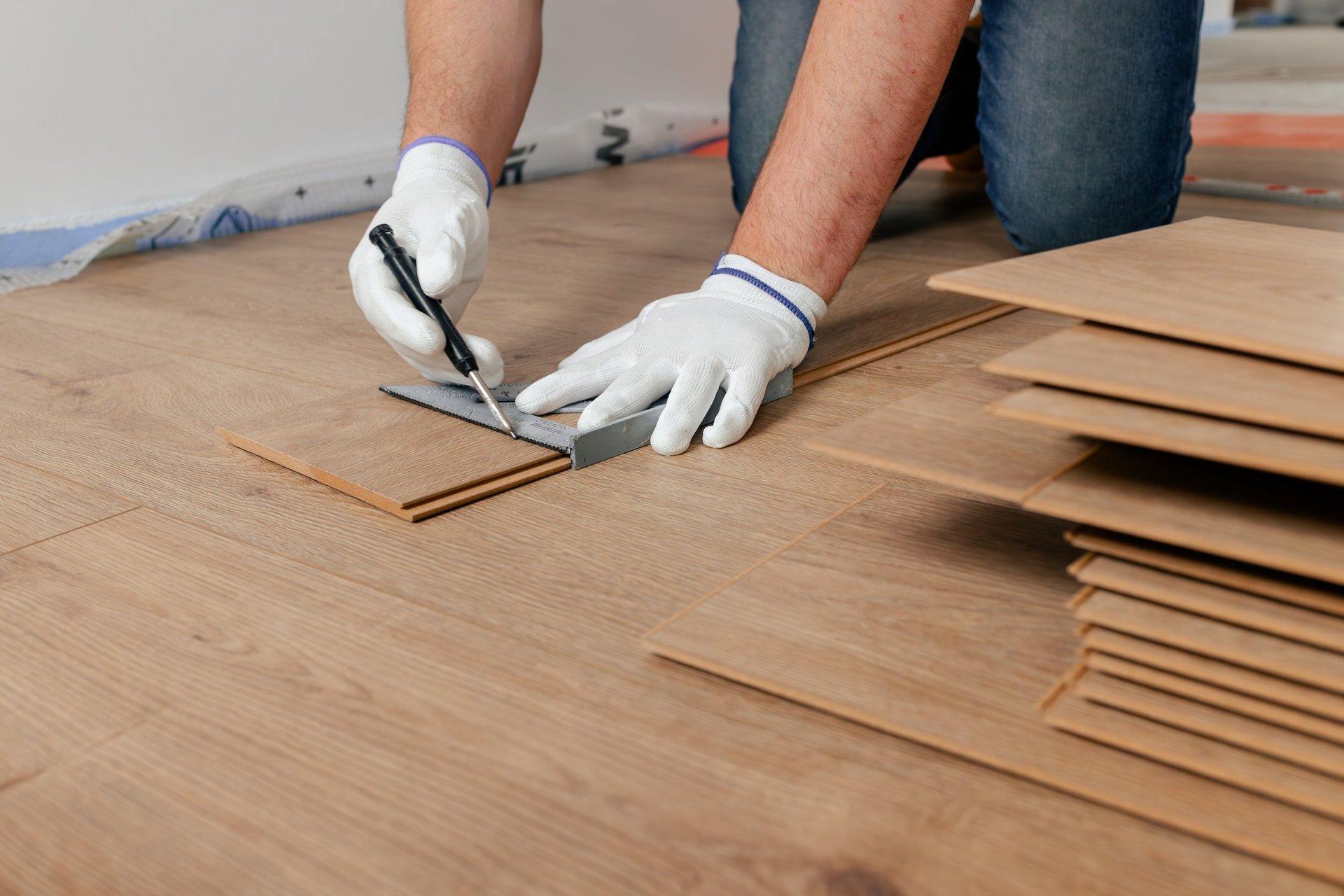 Professional hardwood floor service